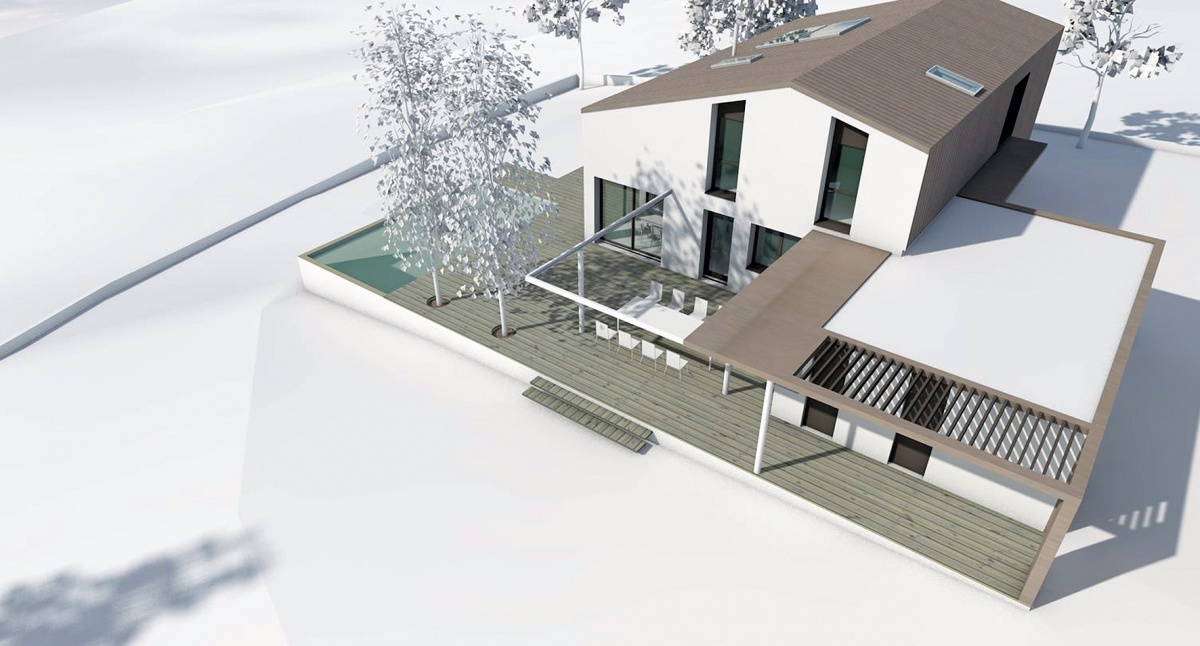 Réalisation d'une maison individuelle à Goyrans