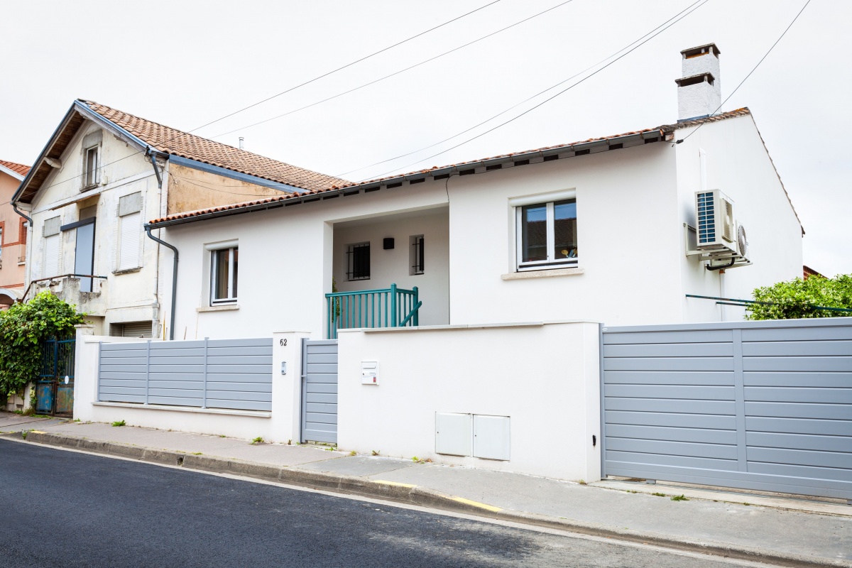 Rnovation complte d'une maison : Extrieur