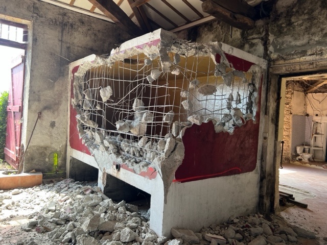 Am�nagement d'un espace Oenotouristique et logements agricoles - MARGAUX CANTENAC : Avant