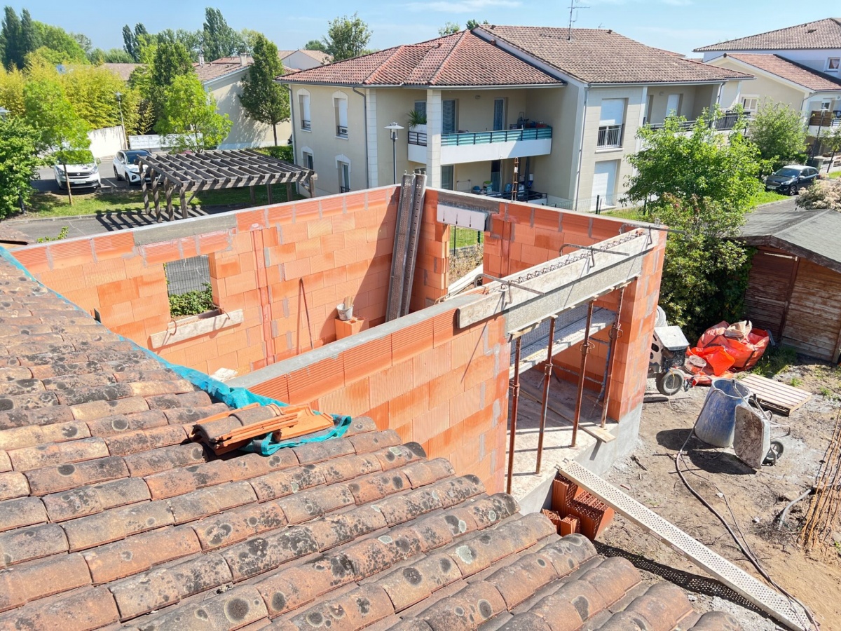 Extension et r�am�nagement d'une habitation : 9