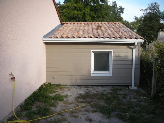 Extension d'une maison d'habitation : faade depuis rue