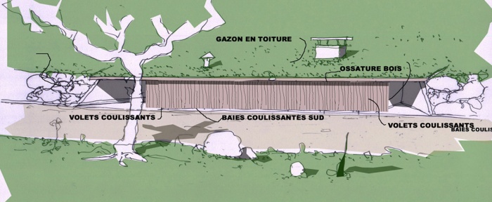 Maison bioclimatique : MAIS GILLE