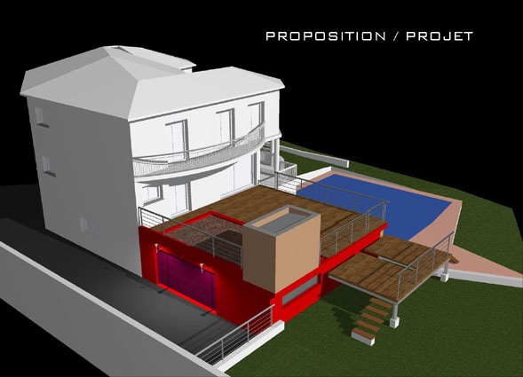 EXTENSION D'UN PAVILLON : vue generale2 copy