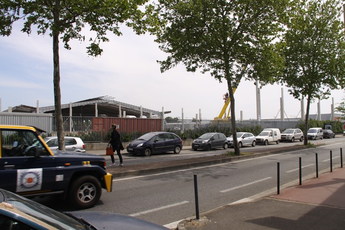 Rhabilitation du MIN de Toulouse (March D'Intrt National) : Facade Avenue des EU 19042011 028