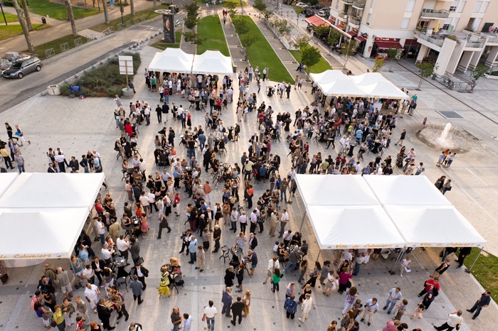 Pavillon Blanc - Mdiathque et Centre d'art de Colomiers (31) : inauguration pavillon blanc 02