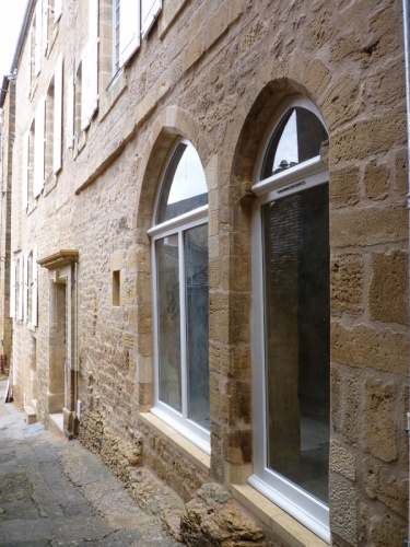 Restauration d'un immeuble R+4 en secteur sauvegard  Sarlat (24) : Magnanat Aprs  (2)