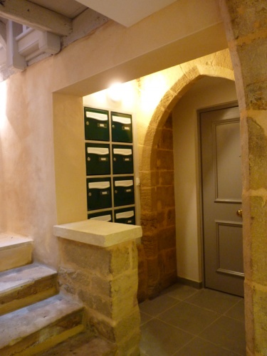 Restauration d'un immeuble R+4 en secteur sauvegard  Sarlat (24) : Magnanat Aprs  (28)