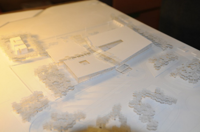 Collge  Labarthe sur Leze (31) : maquette (3)