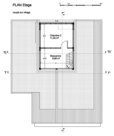 Maison individuelle             Jouhet : Plan Etage