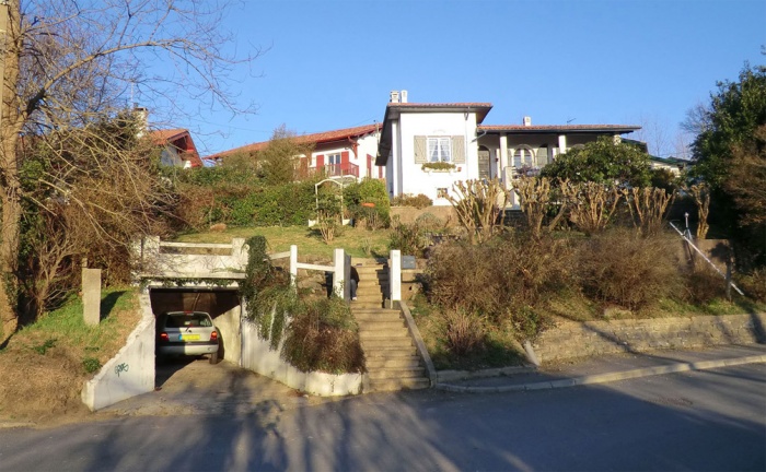 Rnovation + extension d'une villa sur la cte Basque : vue tat des lieux