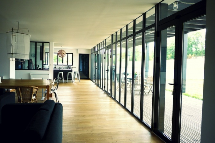 Maison individuelle dans l'air du temps