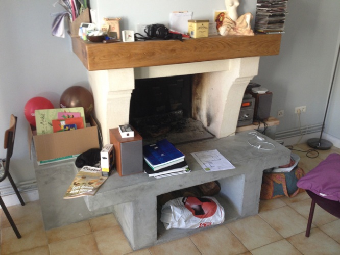 Rnovation intrieure : cheminee