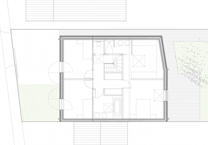 Maison au Bouscat : COM TEIXERON PLAN R+1