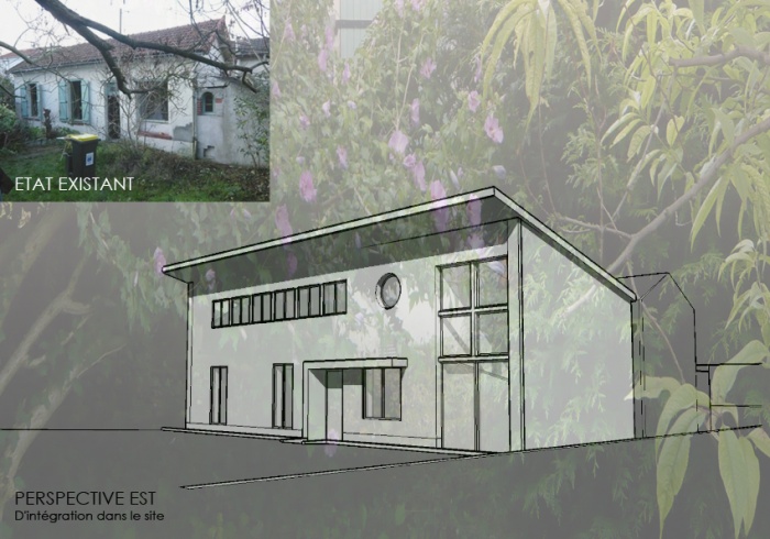 Surélevation d'une maison à usage d'habitation