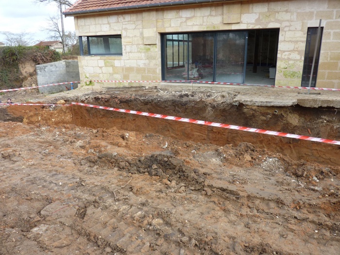 Maison d'htes : La future piscine