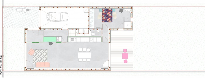 HABITAT BOIS : 001 plan 01