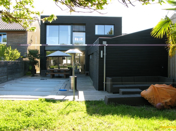 MAISON B : Vue jardin