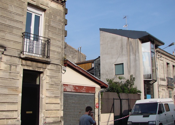 Extension et rhabilitation d'une maison de ville  Bordeaux : Photo de l'existant