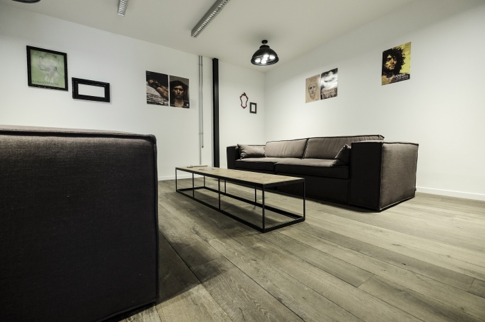 Amnagent du nouveau sige social d'une agence de Design Global : salon clients