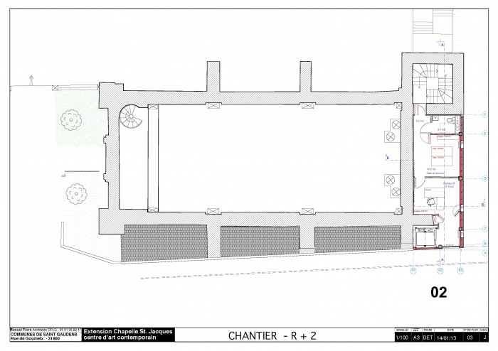 Rhabilitation et extension du centre d'art contemporain La Chapelle St-Jacques : 130225CHANTIER Chapelle SJ v2012_Page_04