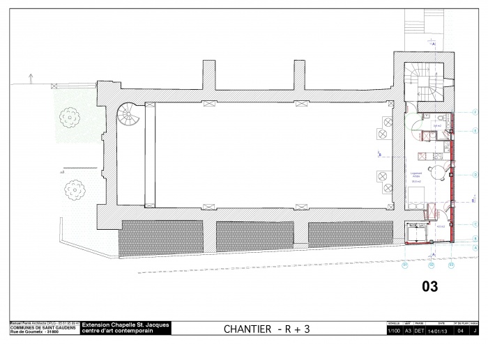 Rhabilitation et extension du centre d'art contemporain La Chapelle St-Jacques : 130225CHANTIER Chapelle SJ v2012_Page_05