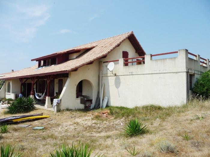 Extension d'une maison de plage : Faade Sud avant travaux