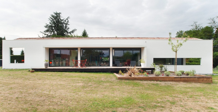 Construction d'une maison contemporaine  Canjan