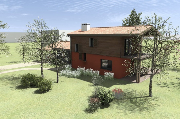 Maison  la campagne : Tardieu-AXONO_2