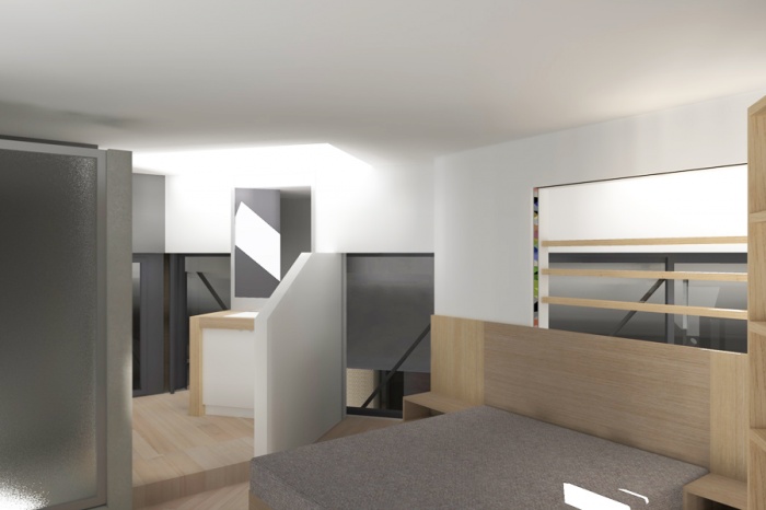 Surélévation pour une maison de ville