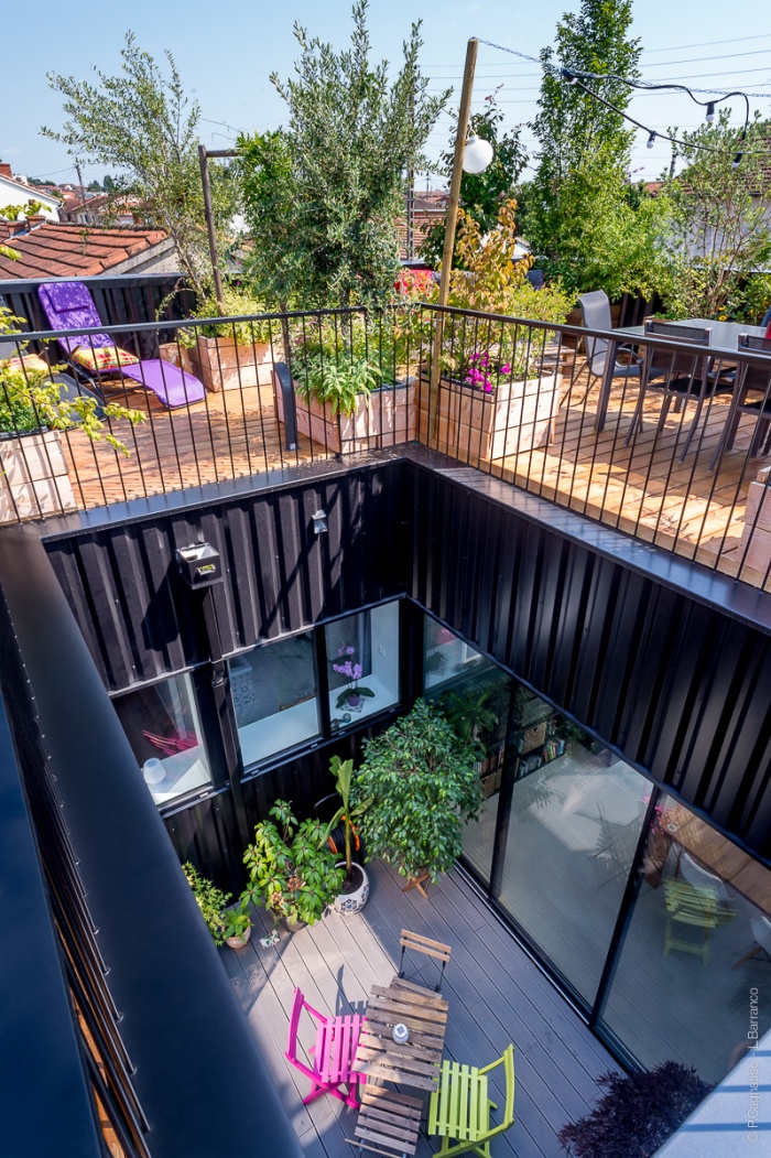 Transformation d'un garage en loft  Toulouse : 1150-P.Cagnasso-L.Barranco